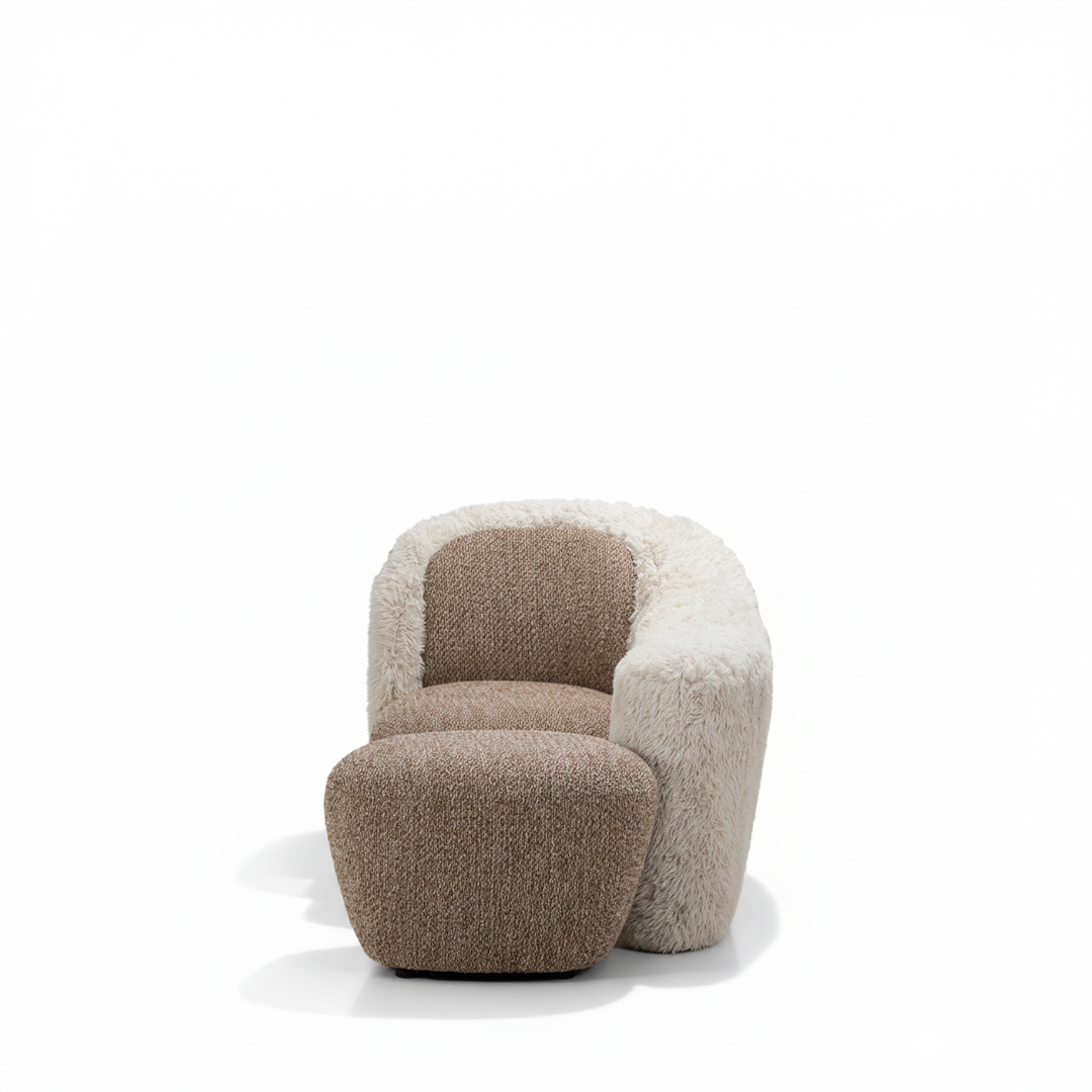 Bonneval Fur Armchair