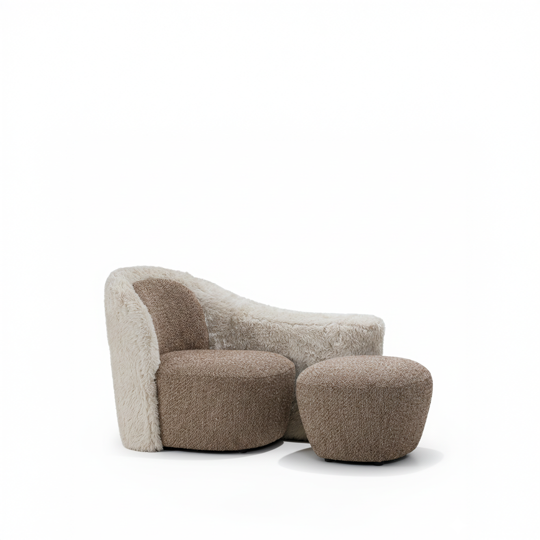 Bonneval Fur Armchair