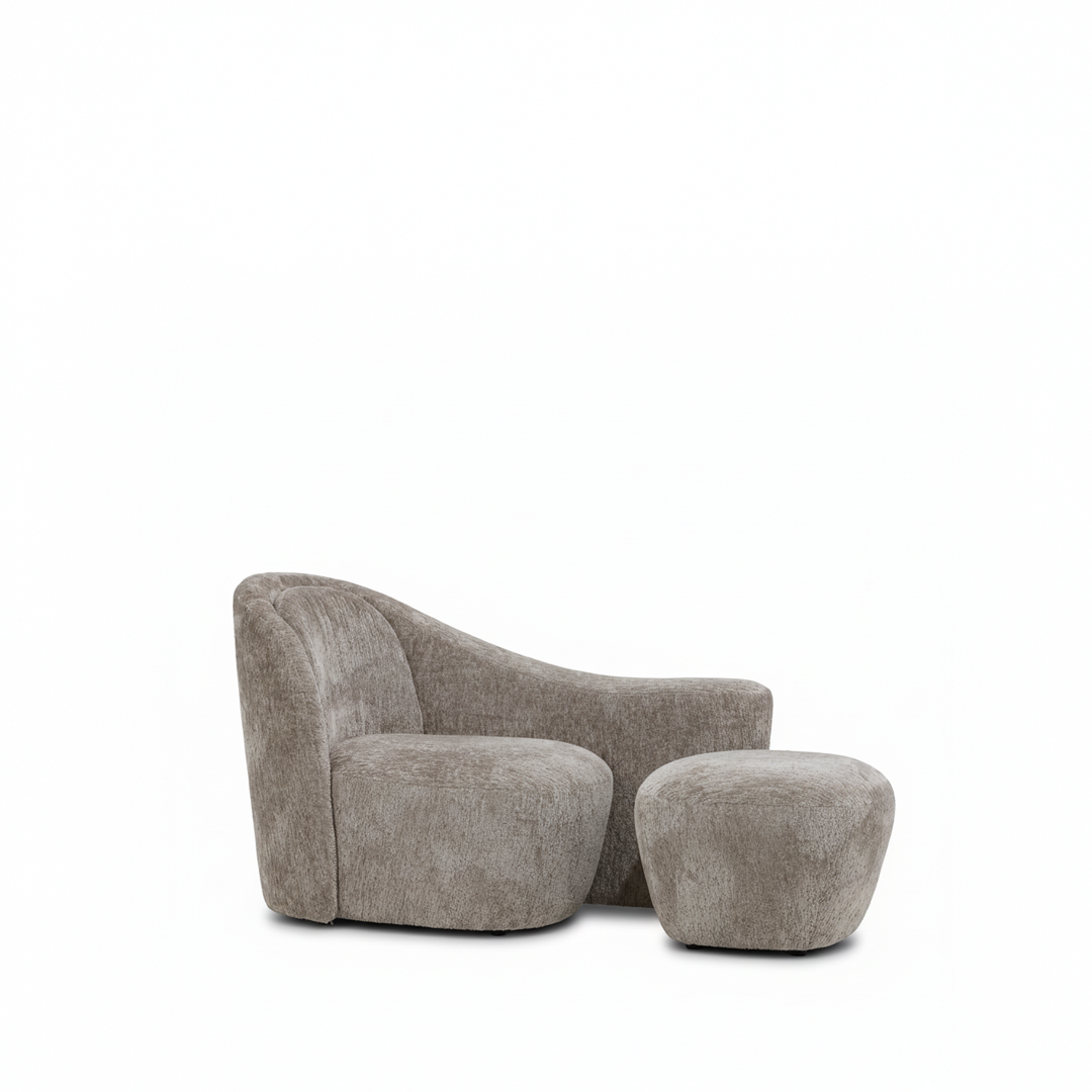 Bonneval Grey Armchair