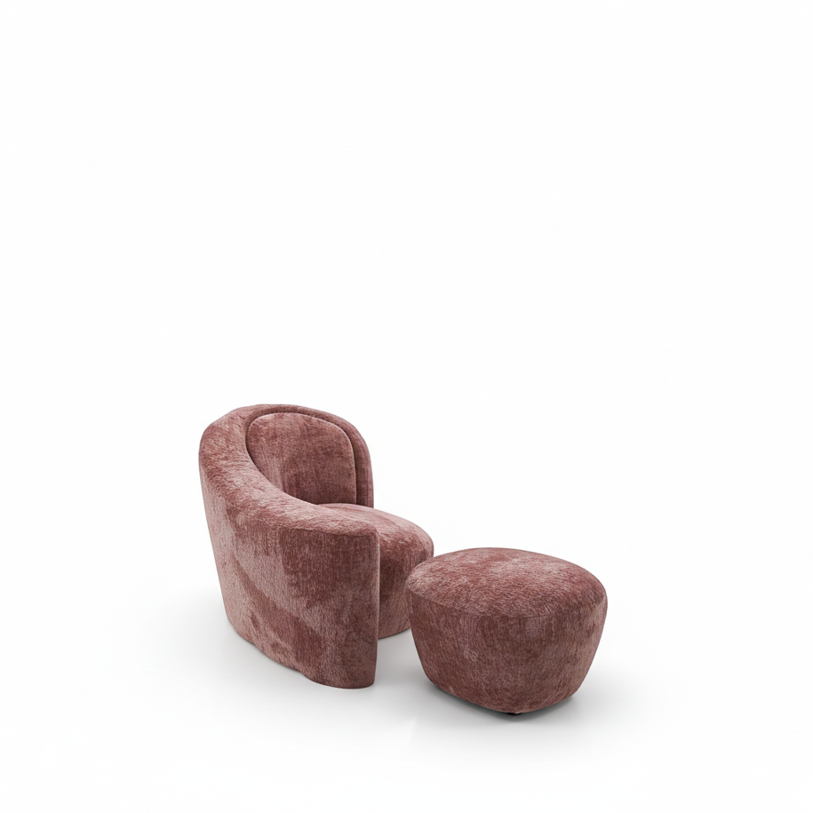 Bonneval Pink Armchair