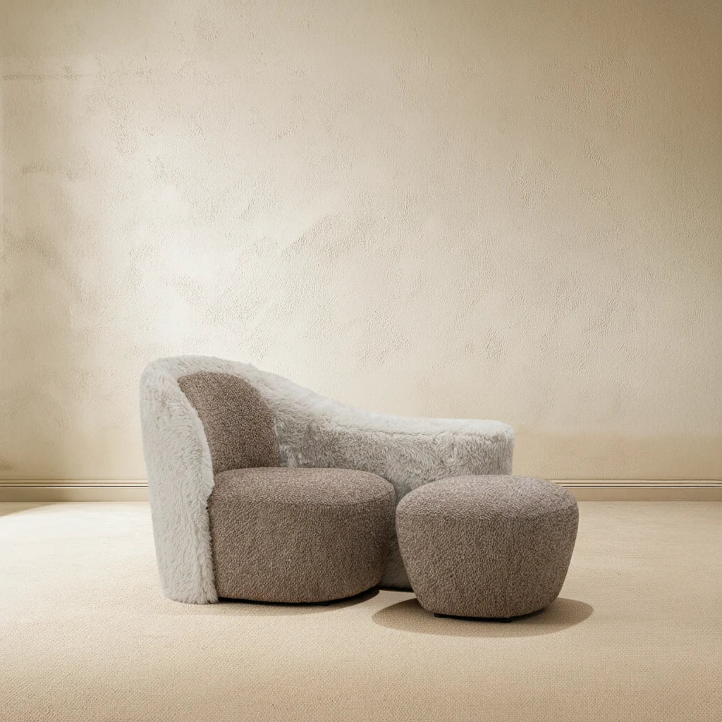 Bonneval Fur Armchair