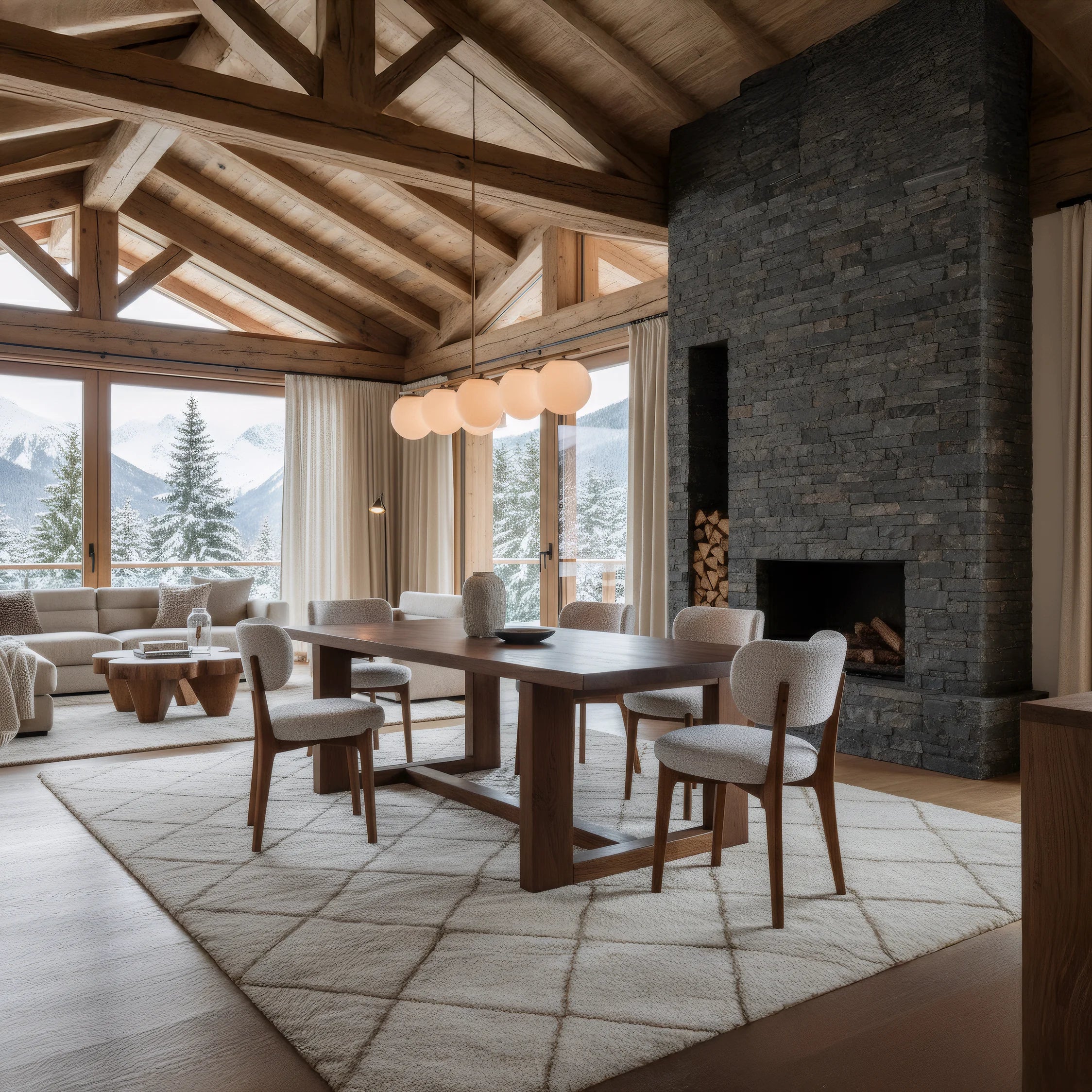 Macugnaga White Chair