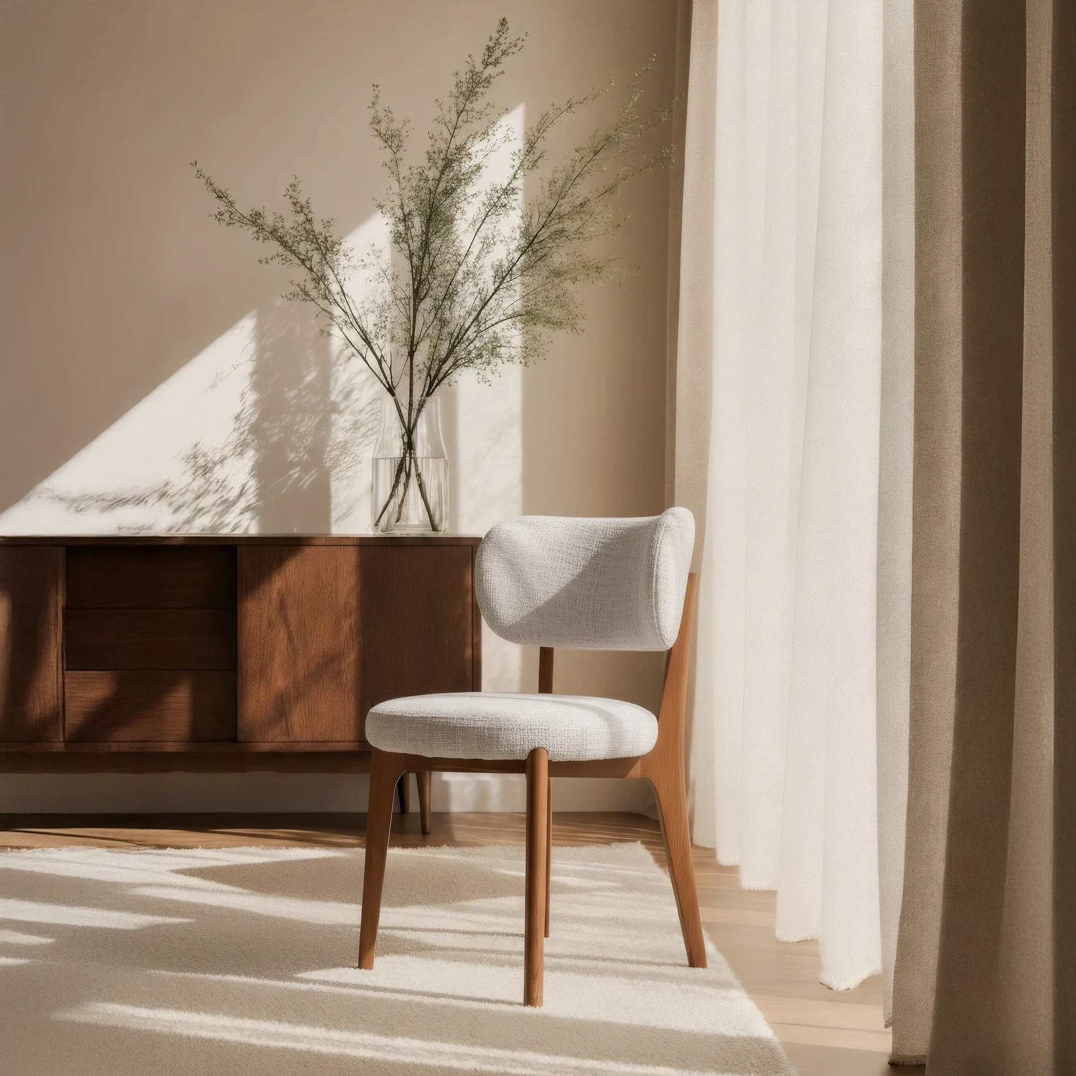 Macugnaga White Chair