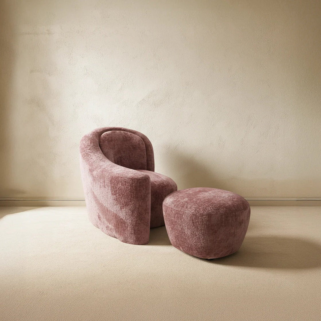 Bonneval Pink Armchair