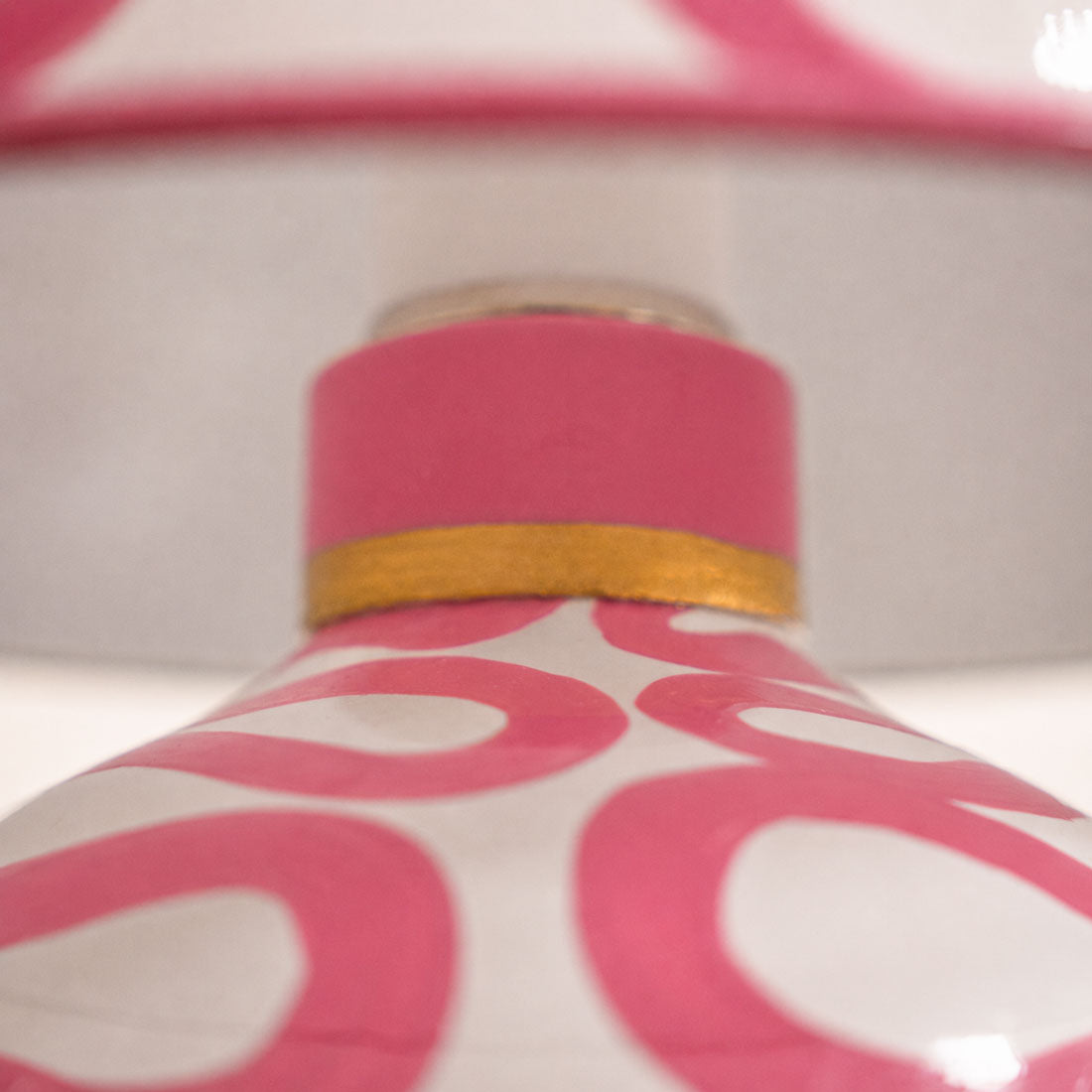 Pink Boquer Lamp