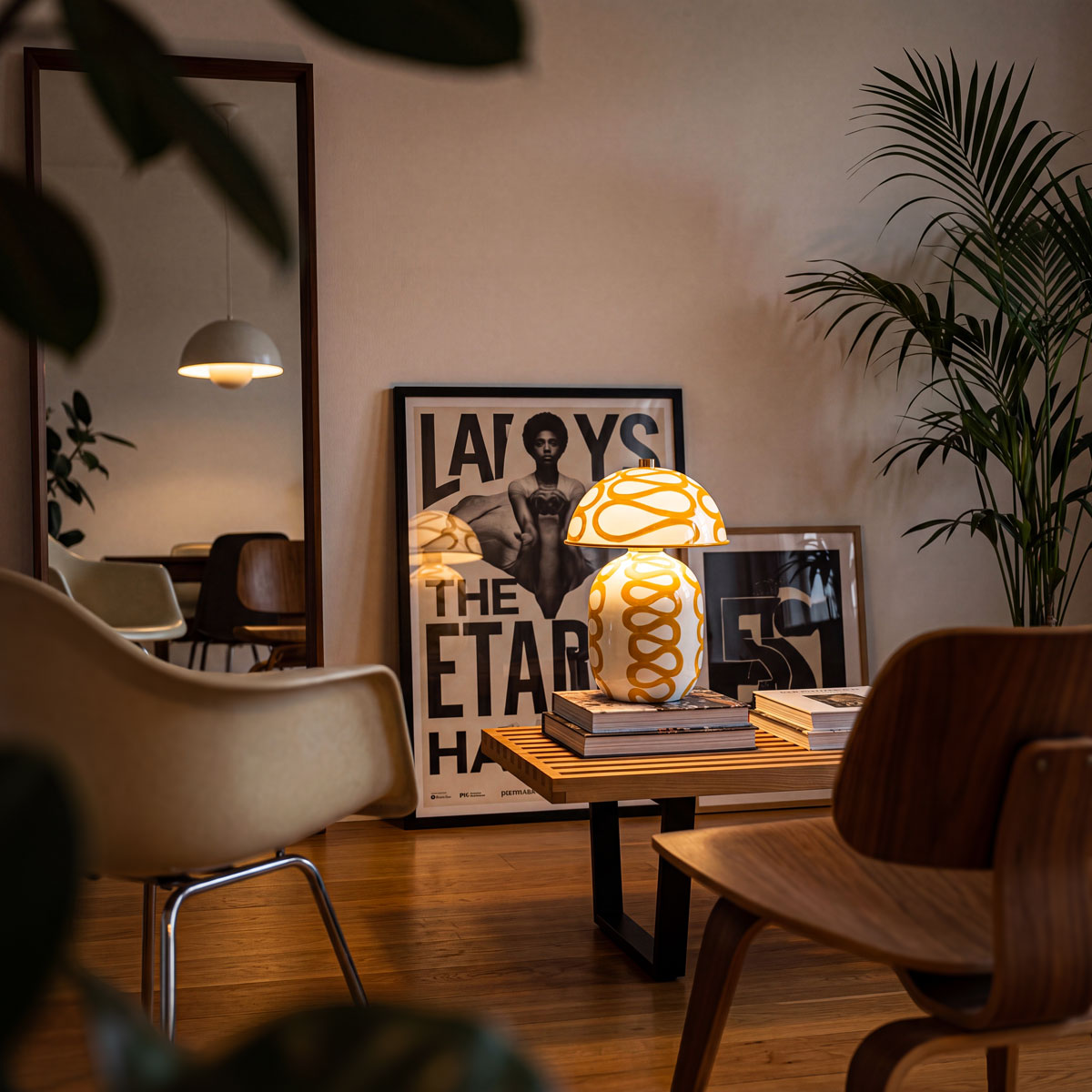 Moustard Boquer Lamp