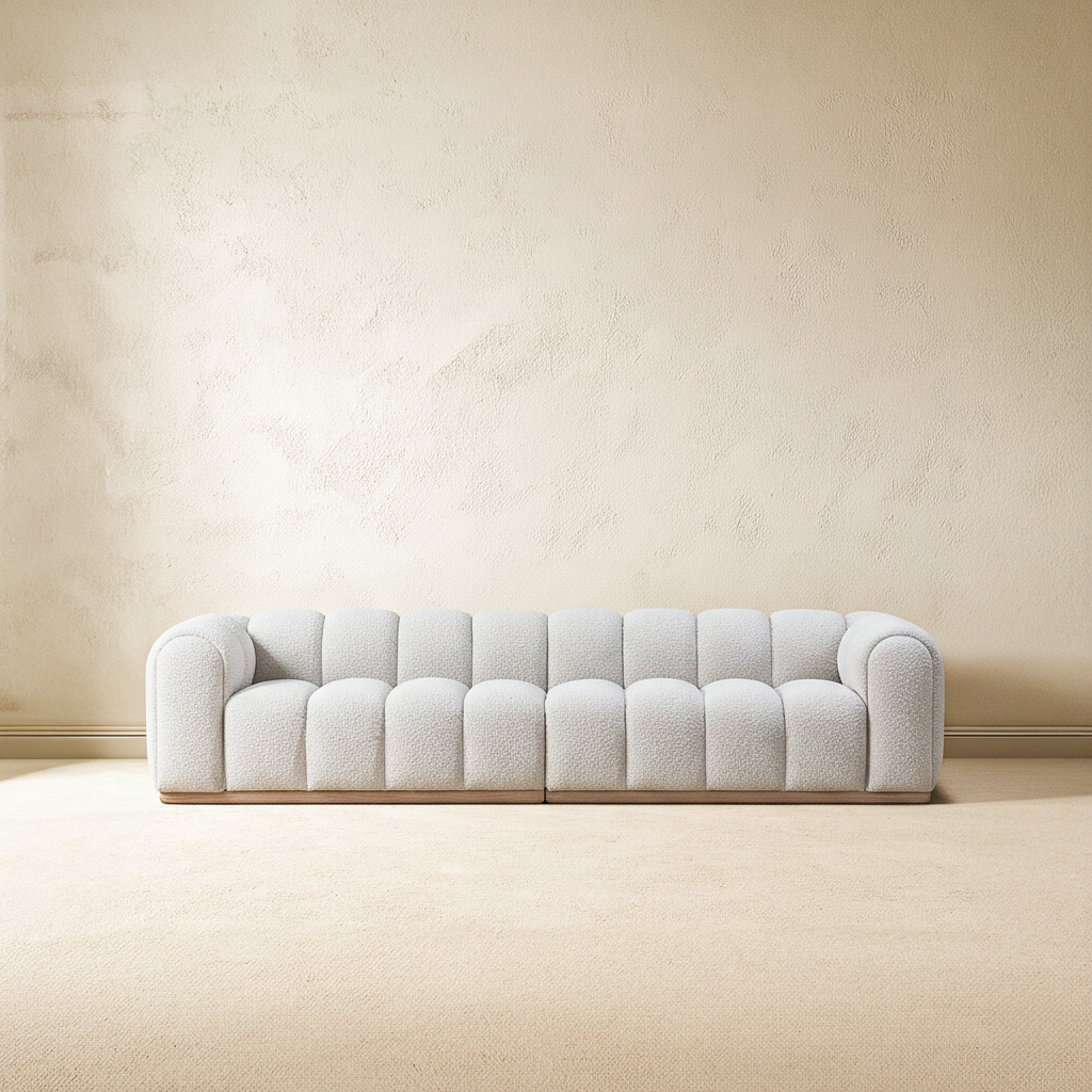 Madesimo White Sofa