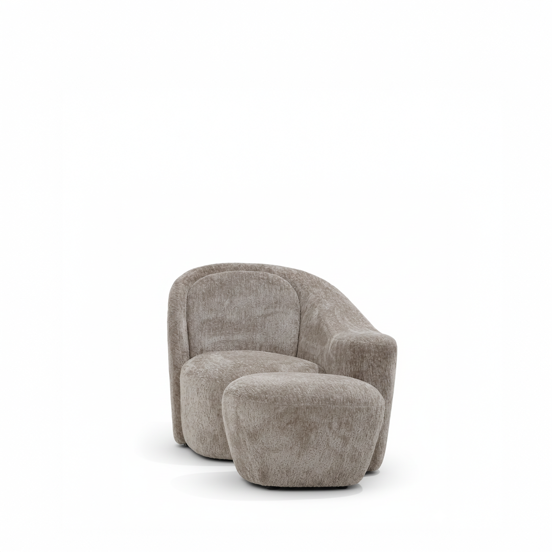 Bonneval Grey Armchair