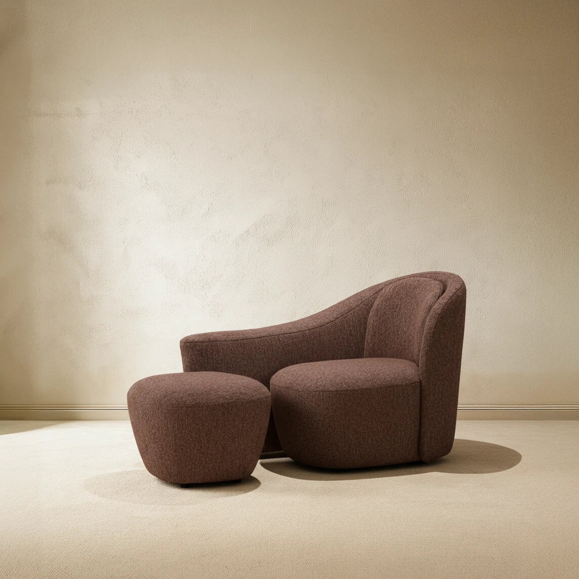 Bonneval Brown Armchair