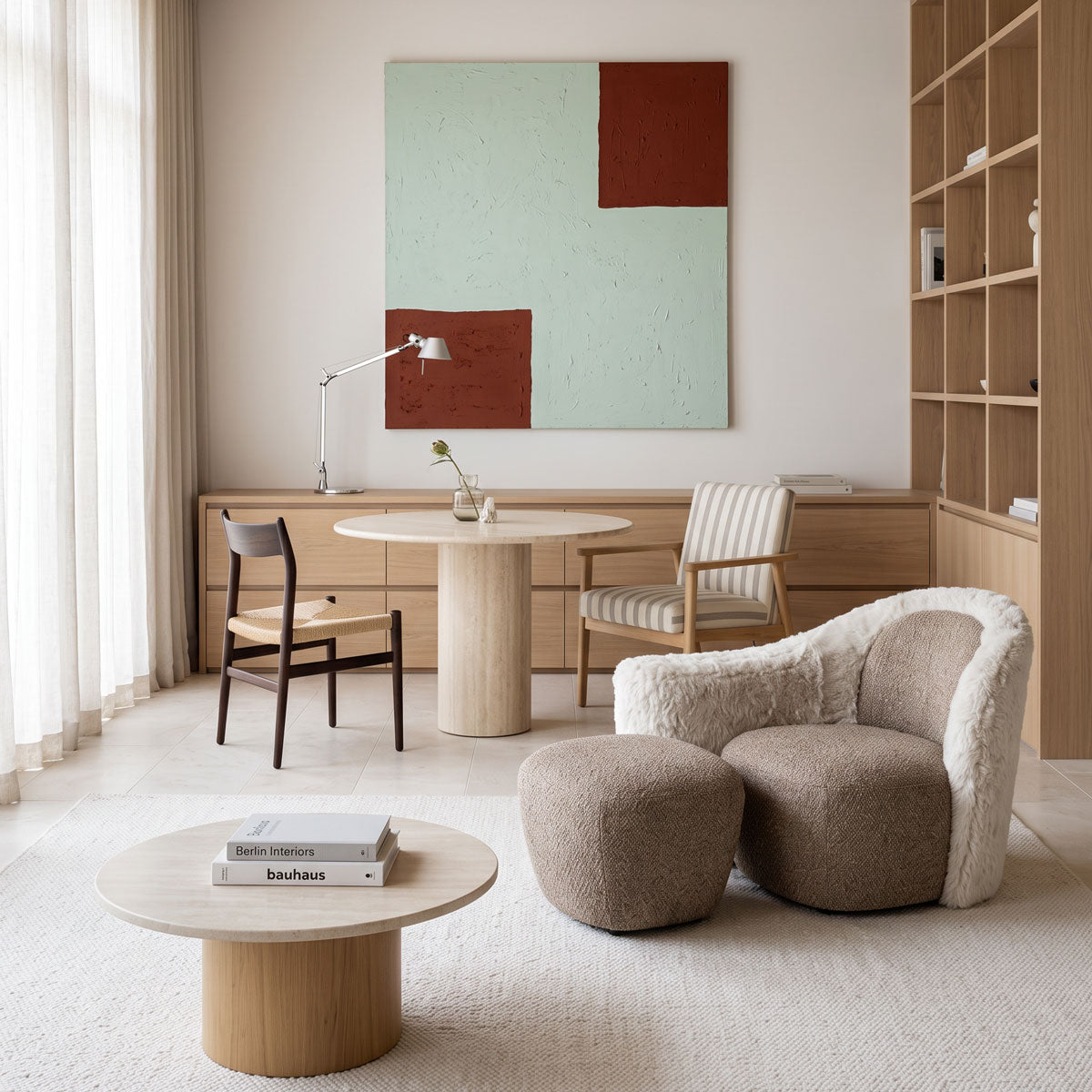 Bonneval Fur Armchair