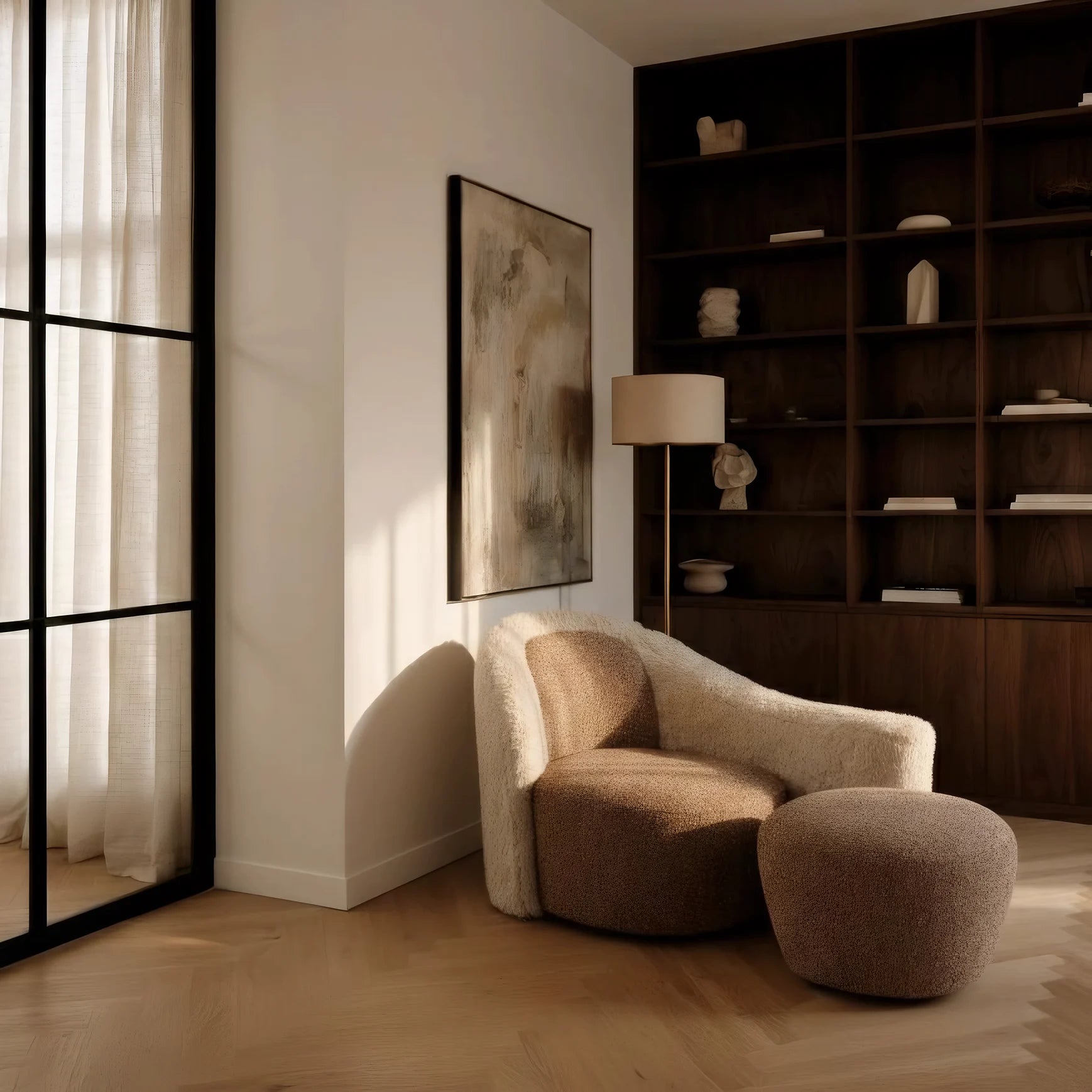 Bonneval Fur Armchair