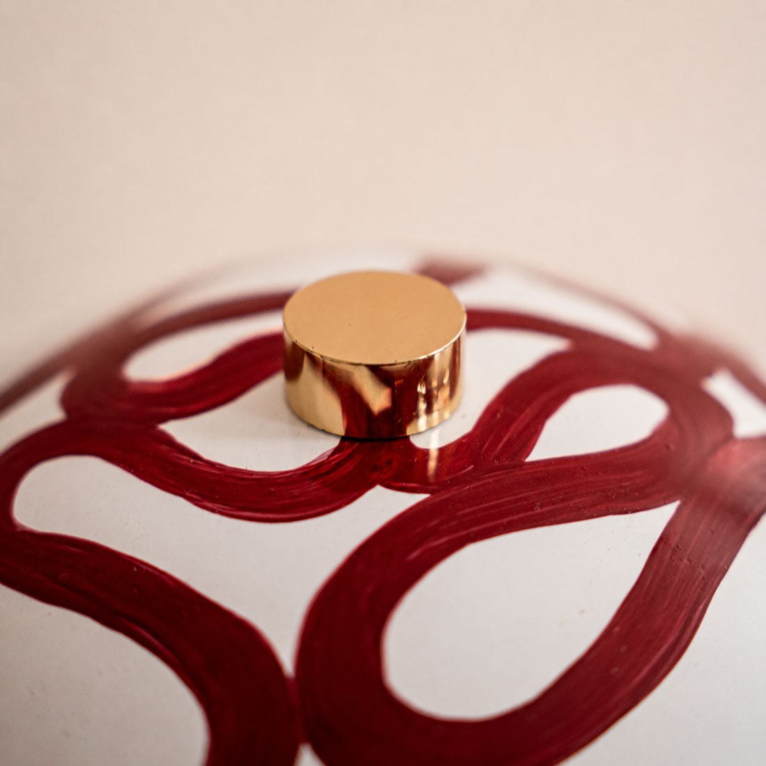 Red Boquer Lamp