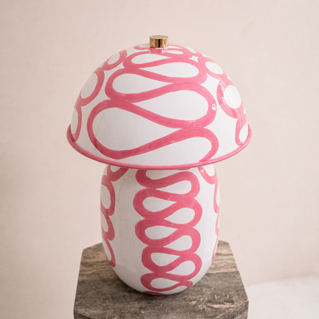Pink Boquer Lamp