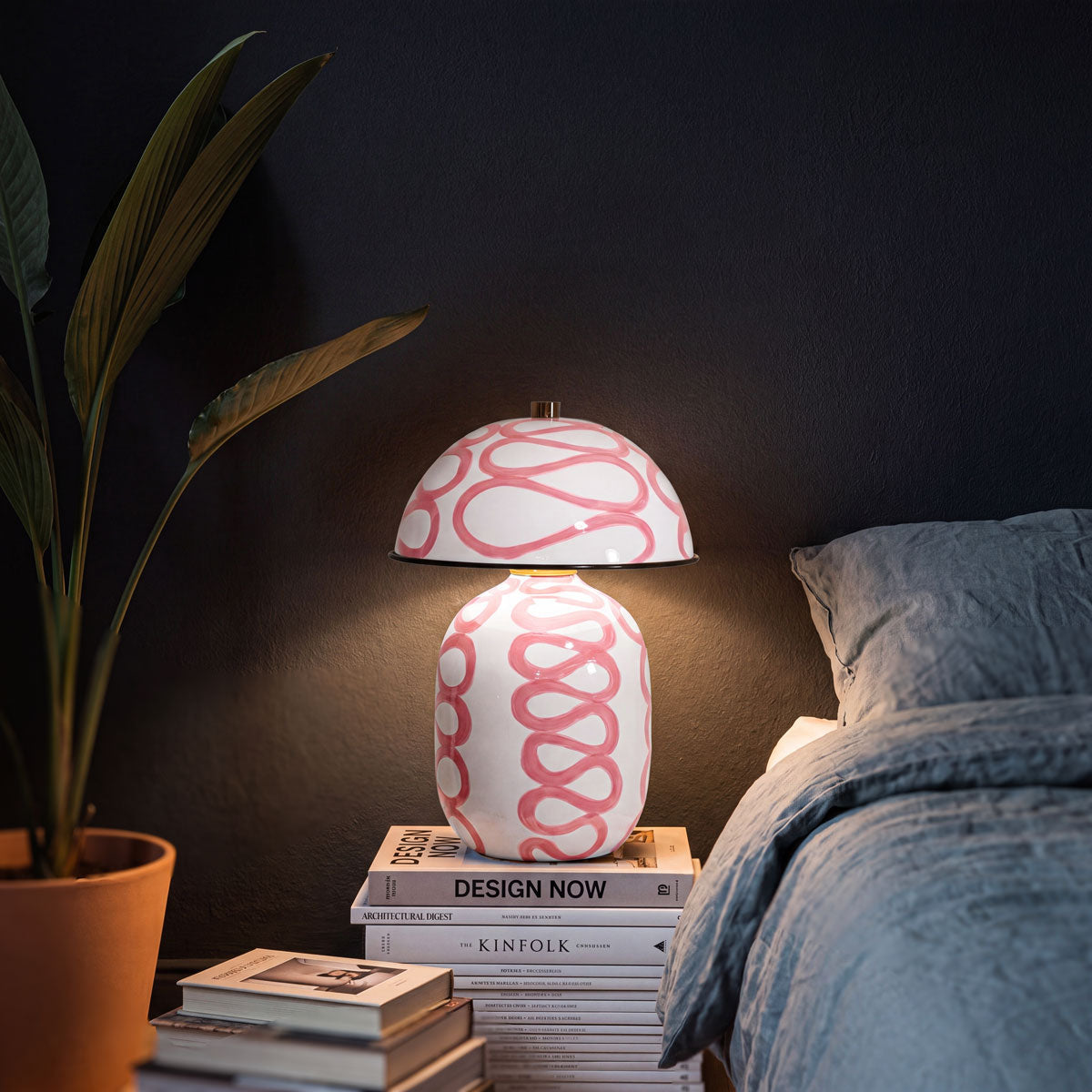 Pink Boquer Lamp