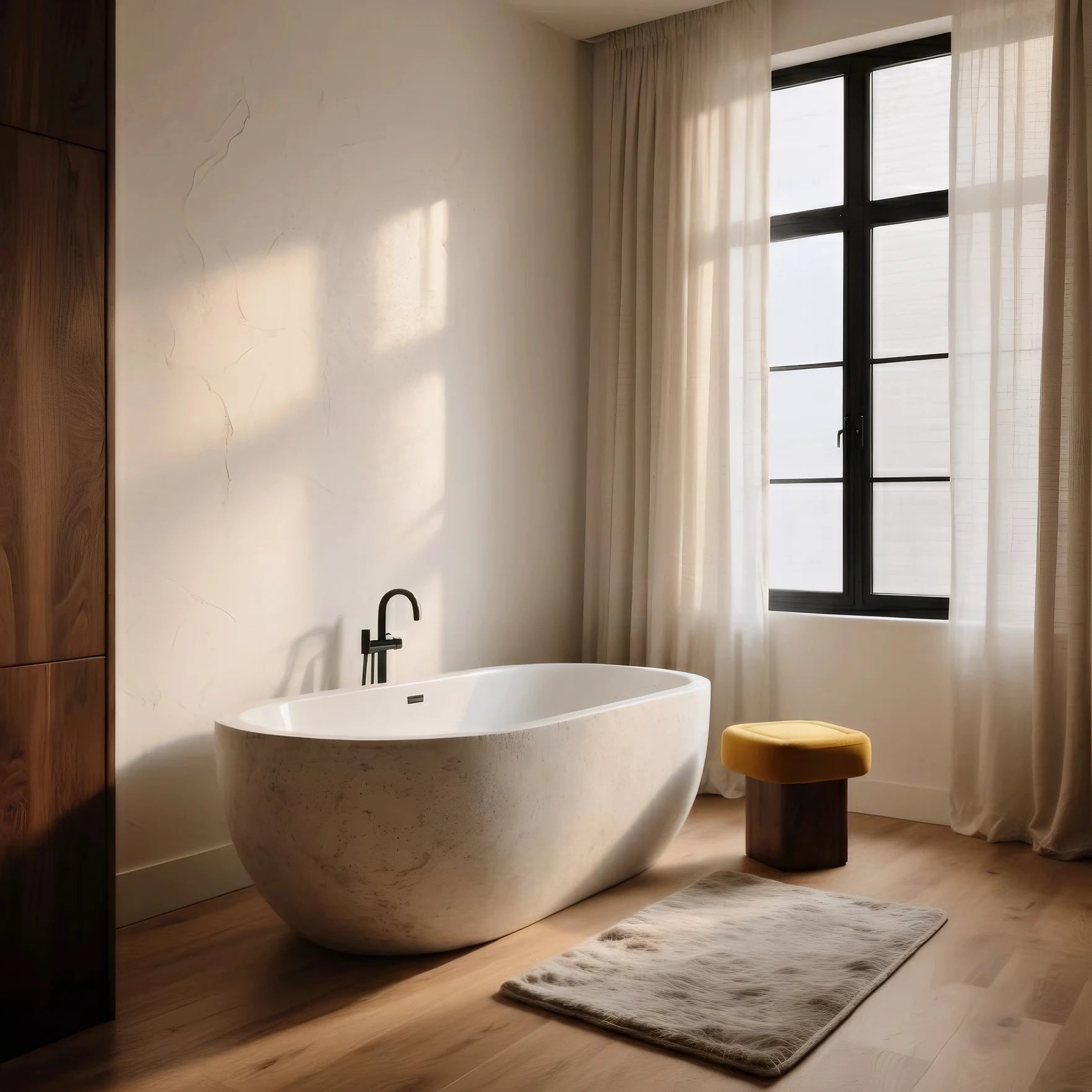 Soglio Moustard Stool